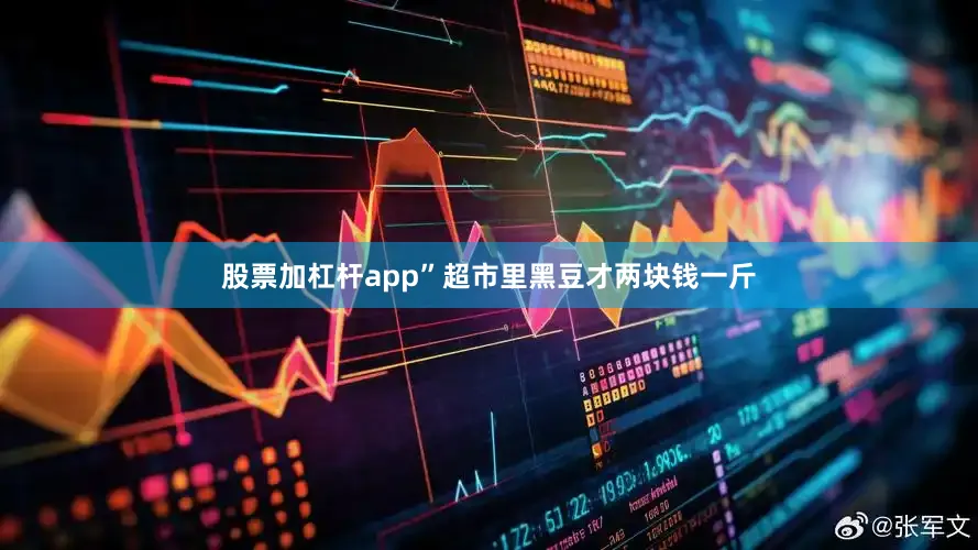 股票加杠杆app”超市里黑豆才两块钱一斤